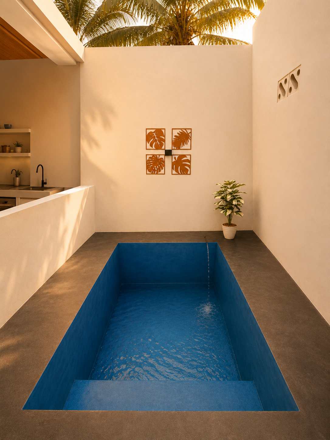 Plunge Pool View