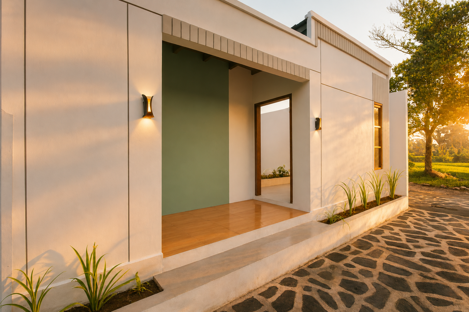 Villa Exterior Close